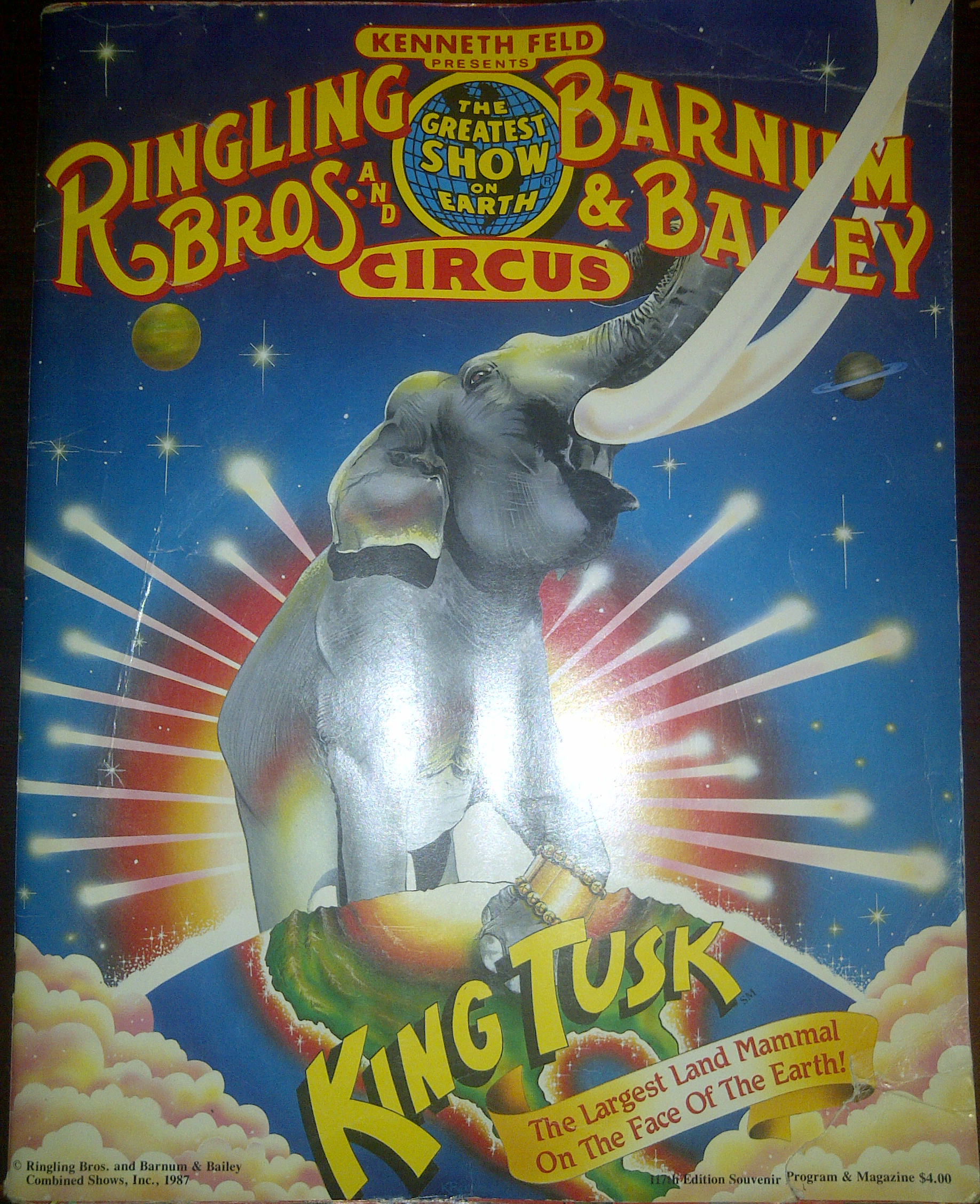 Ringling Bros And Barnum Bailey Circus Invite Centennial Edition At